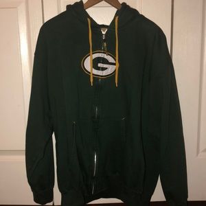 Green Bay packers zip-up